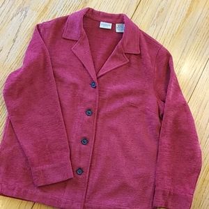 Classic Elements Petite Red Blazer